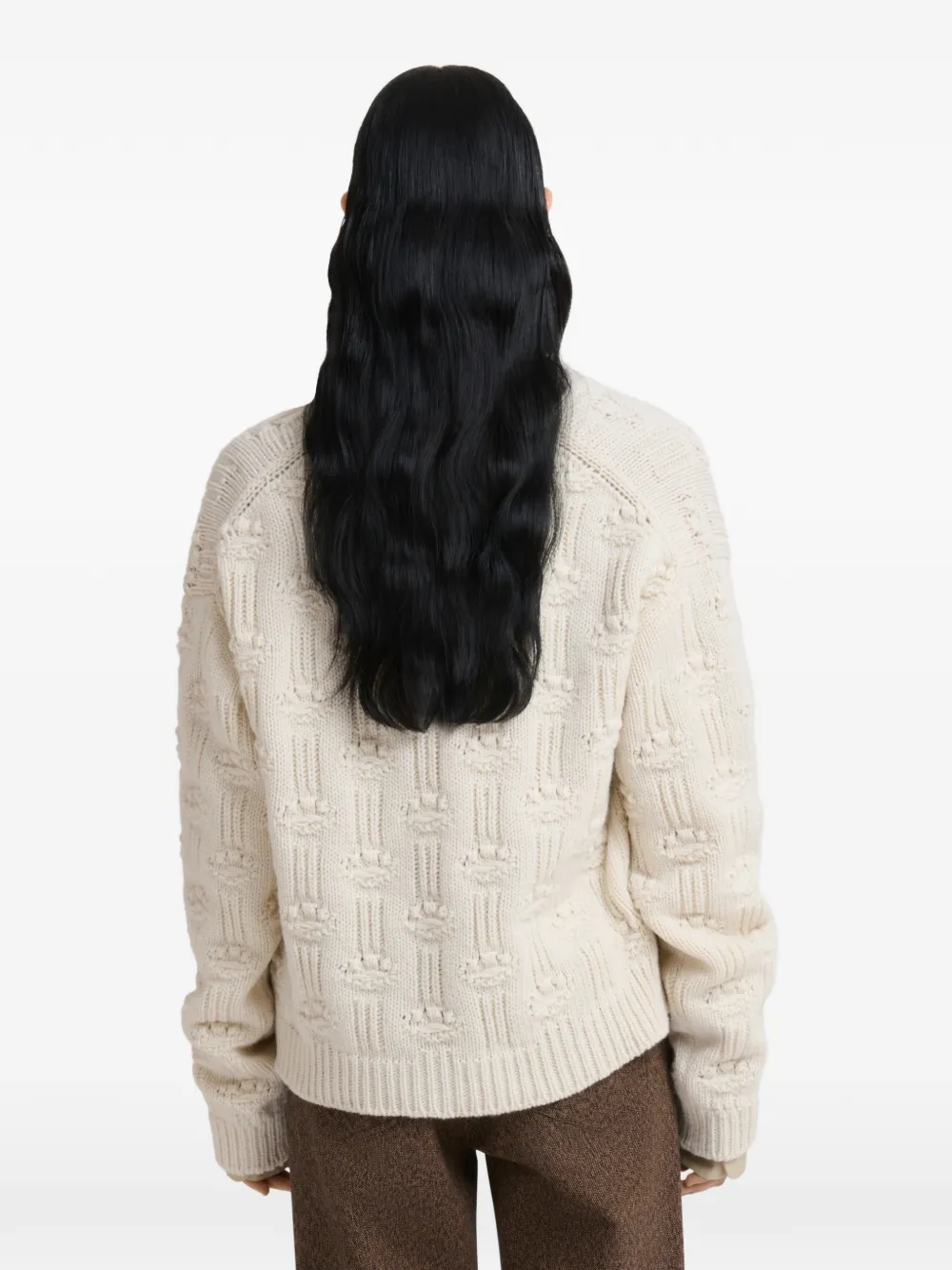 Marni Button-up vest Beige