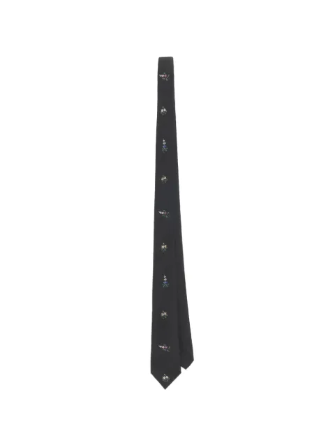 Marni フローラル シルクネクタイ
