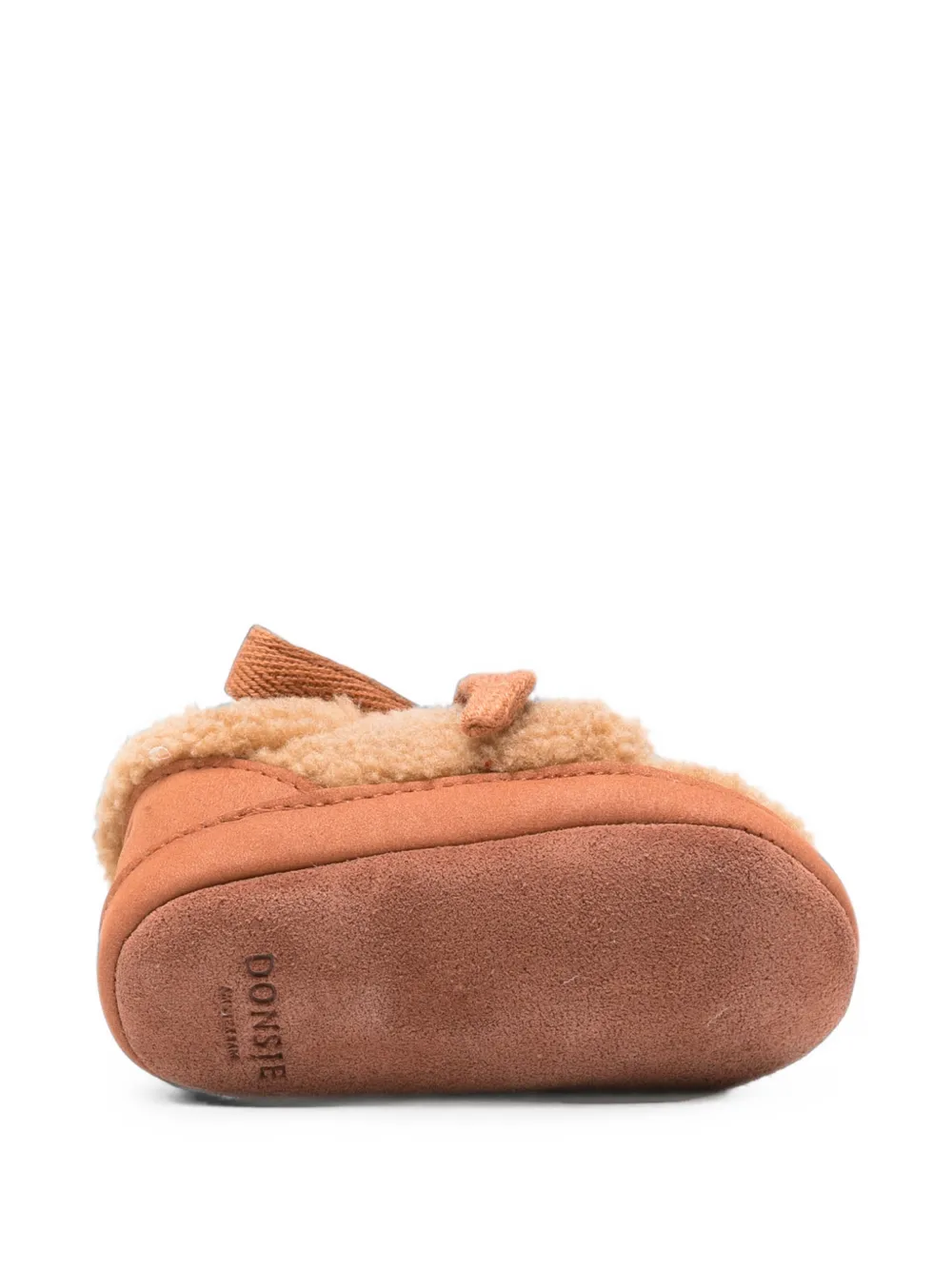 Donsje faux-shearling bow-detail boots Bruin
