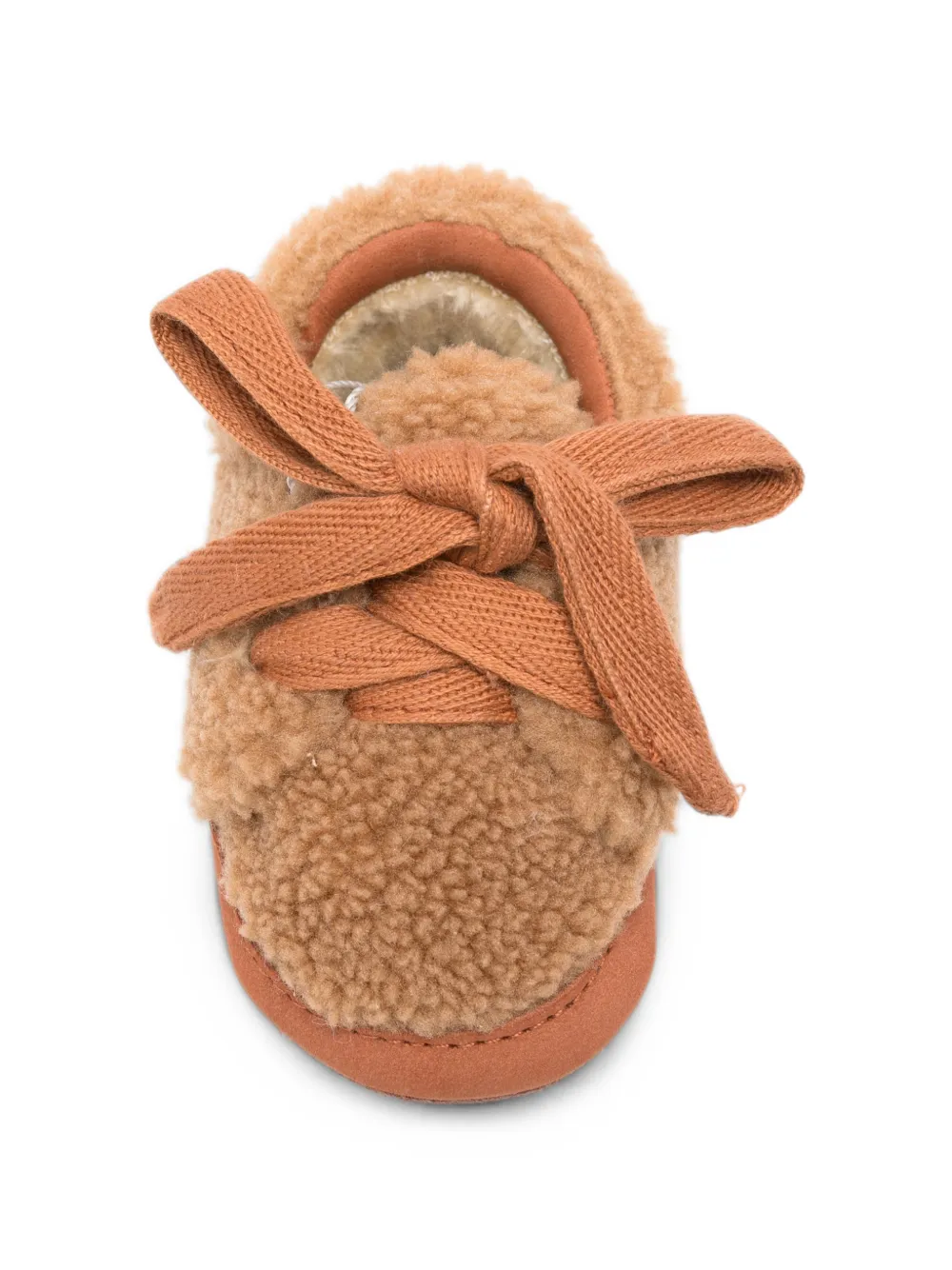 Donsje faux-shearling bow-detail boots Bruin