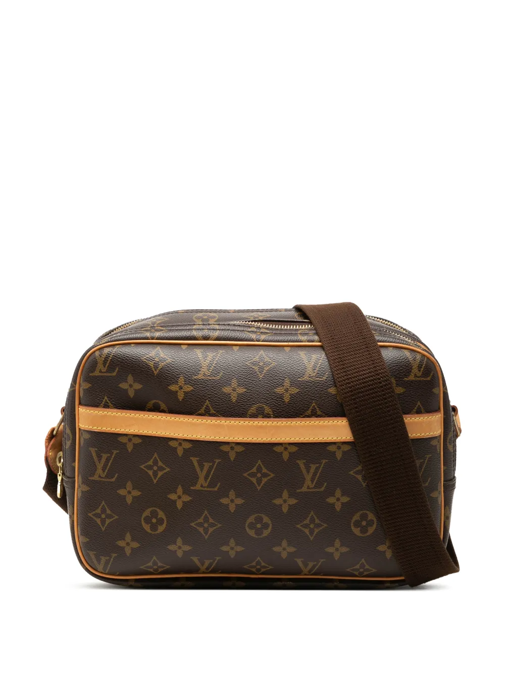 Louis Vuitton Pre-Owned 2007 Monogram Reporter PM crossbody bag - Marrone