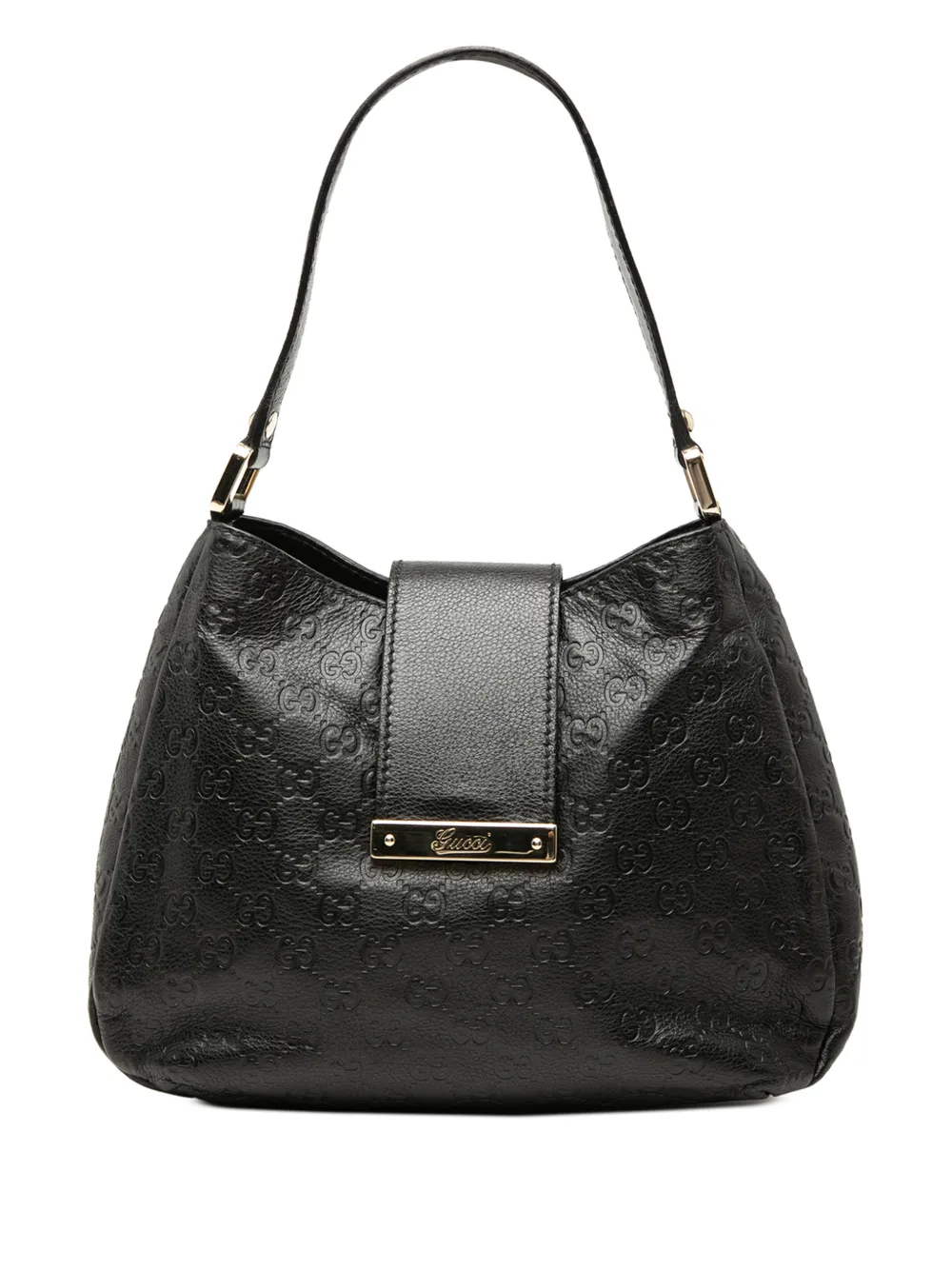 Gucci Pre-Owned 2000-2015 Medium Guccissima New Ladies shoulder bag - Nero