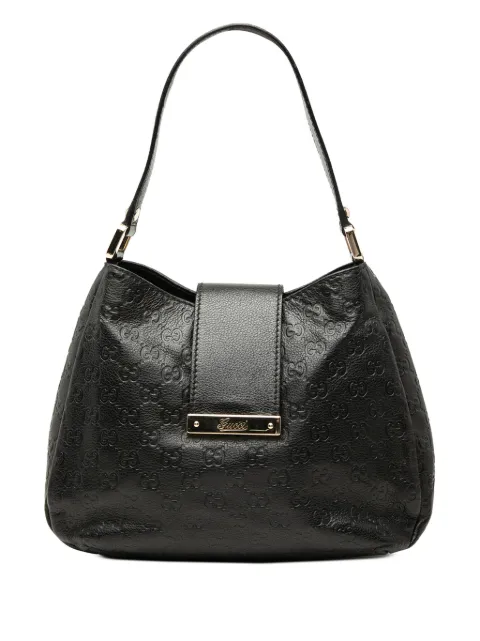 Gucci Pre-Owned Guccissima New Ladies 中号单肩包（2000-2015年典藏款）