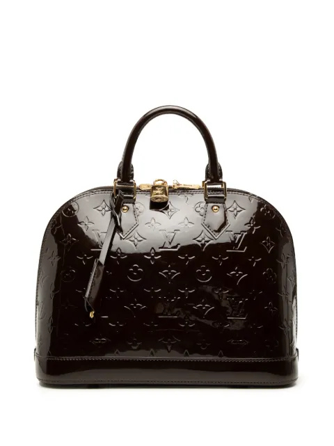 Louis Vuitton Pre-Owned sac à main Alma PM monogrammé à fini verni (2000-2026)