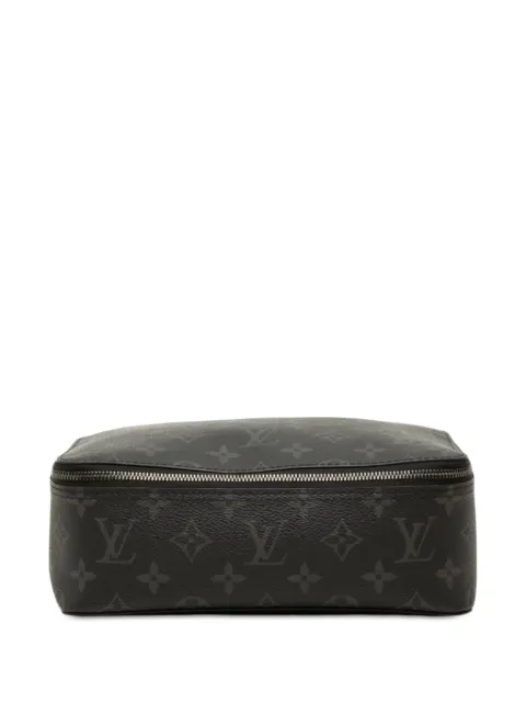 Louis Vuitton Pre-Owned 2021-2026 Monogram Eclipse Toilet Pouch GM clutch bag