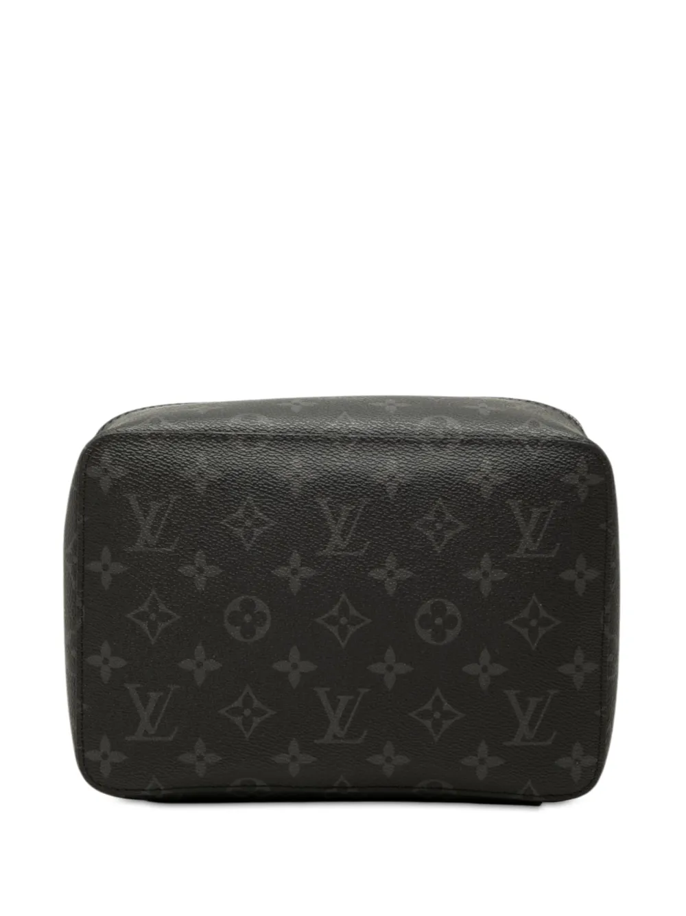 Louis Vuitton Pre-Owned 2021-2026 Monogram Eclipse Toilet Pouch GM clutch Zwart