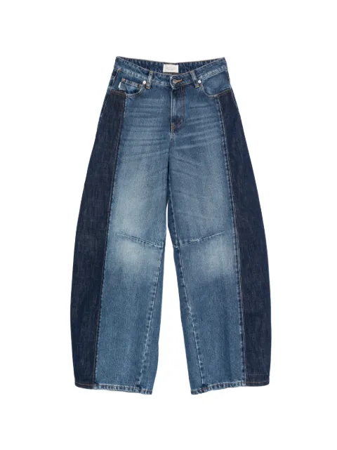 VICOLO two-tone panelled jeans