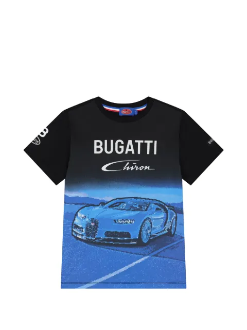 Bugatti Kids Chiron car-print T-shirt