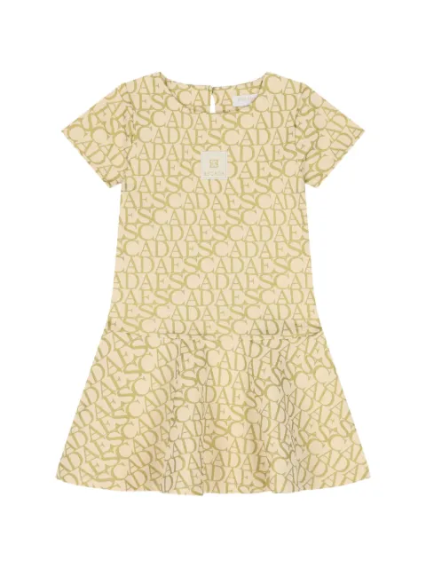 Escada Kids logo-print casual dress