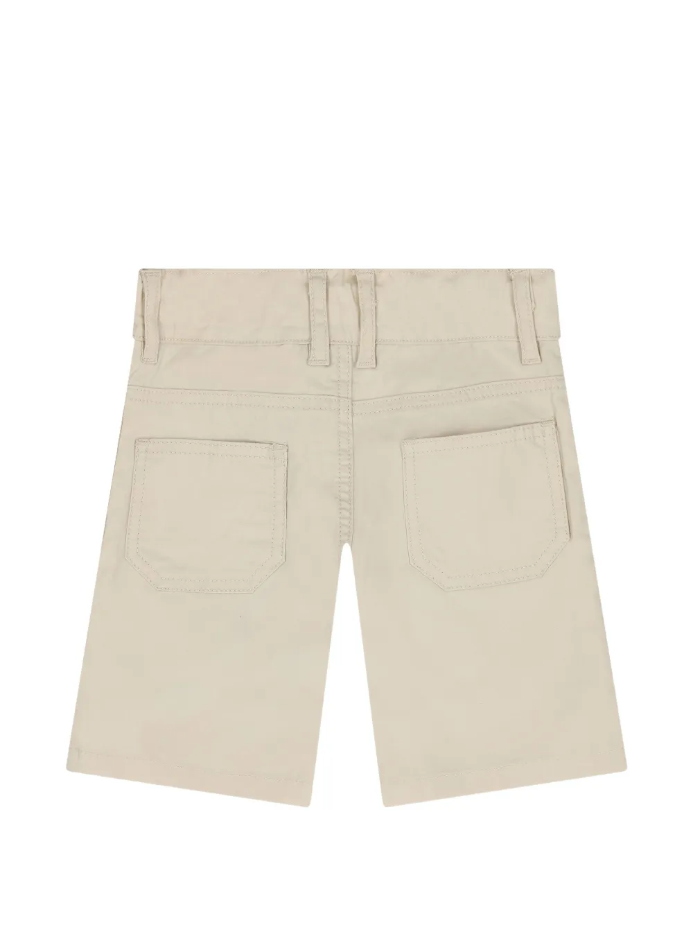 Aigner Kids Shorts met logopatch Beige