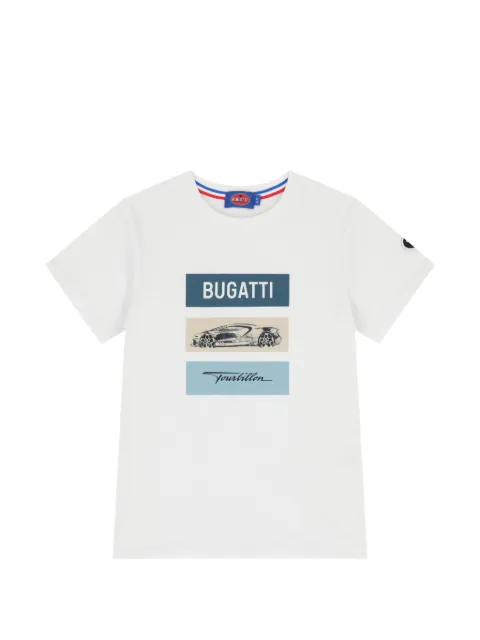 Bugatti Kids Tourbillon logo-print T-shirt