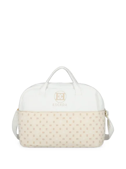 Escada Kids logo-print changing bag