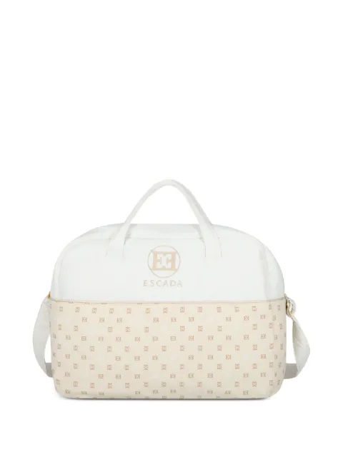 Escada Kids pañalera con logo estampado