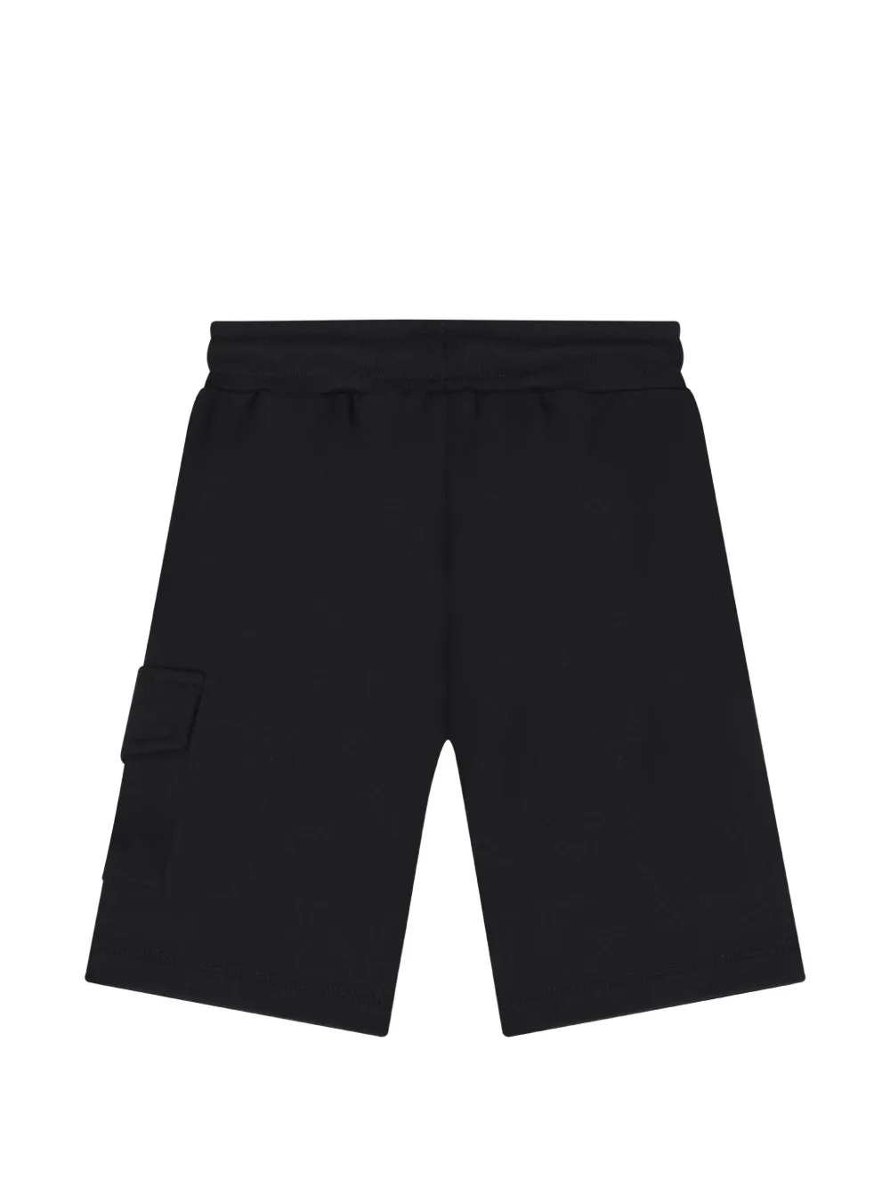 Aigner Kids logo-print cargo shorts Zwart