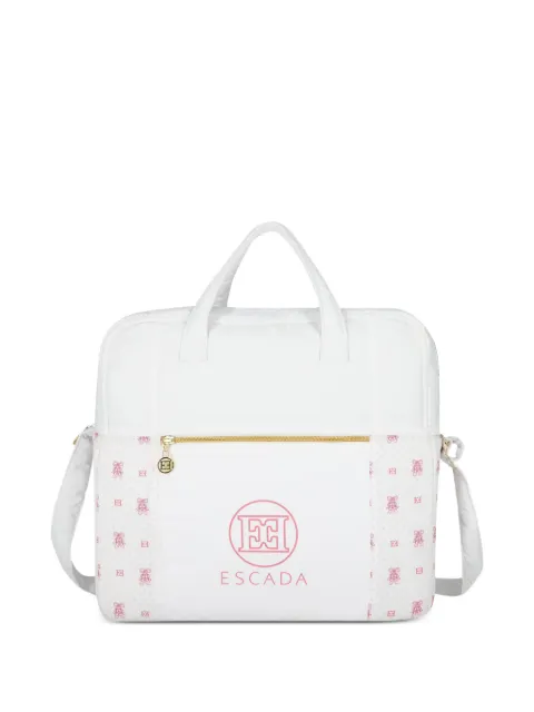 Escada Kids pañalera con logo estampado