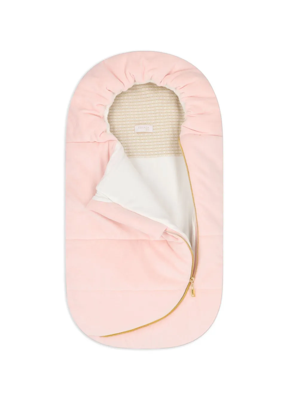 Escada Kids Gewatteerde slaapzak met geborduurd logo Roze