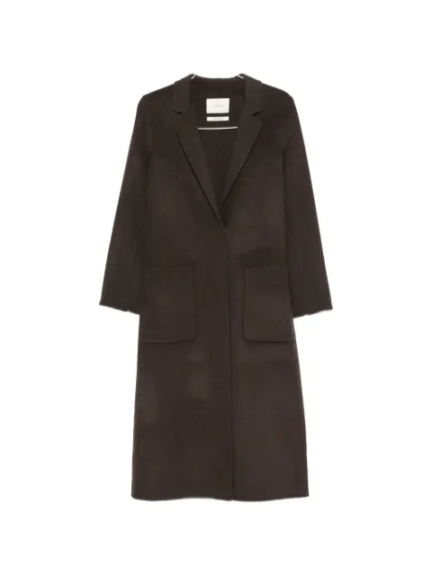 VICOLO notched-lapels patch-pocket coat