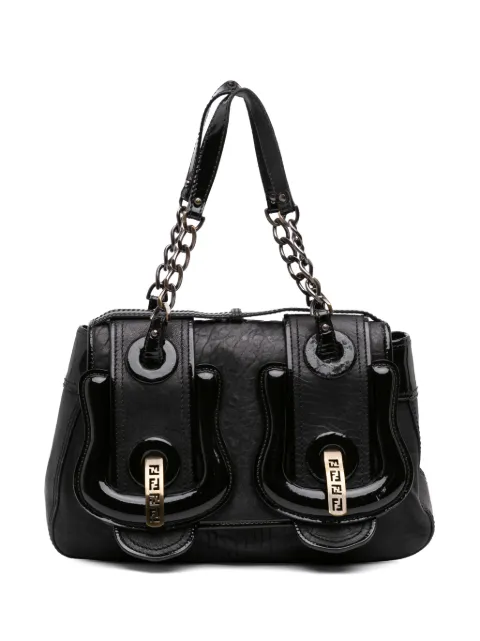 Fendi Pre-Owned 2000-2010 Medium Leather B Bag Top Handle Bag handbag