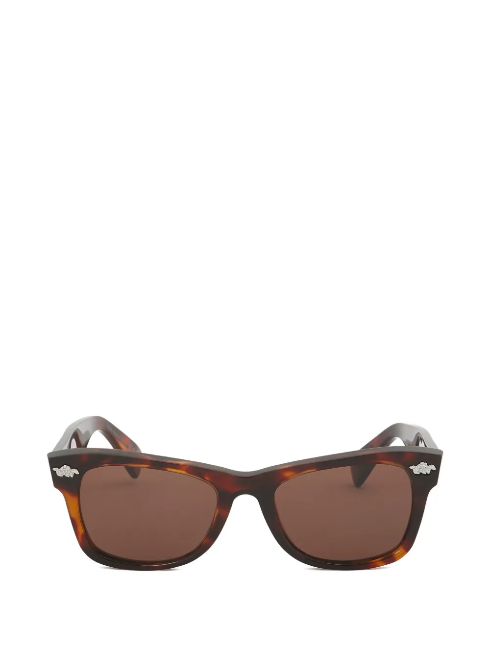 Marni Eyewear havana acetate sunglasses - Braun