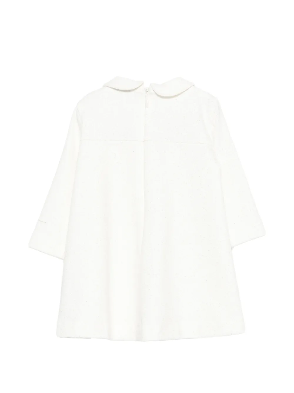 Il Gufo Jurk met strikdetail Wit