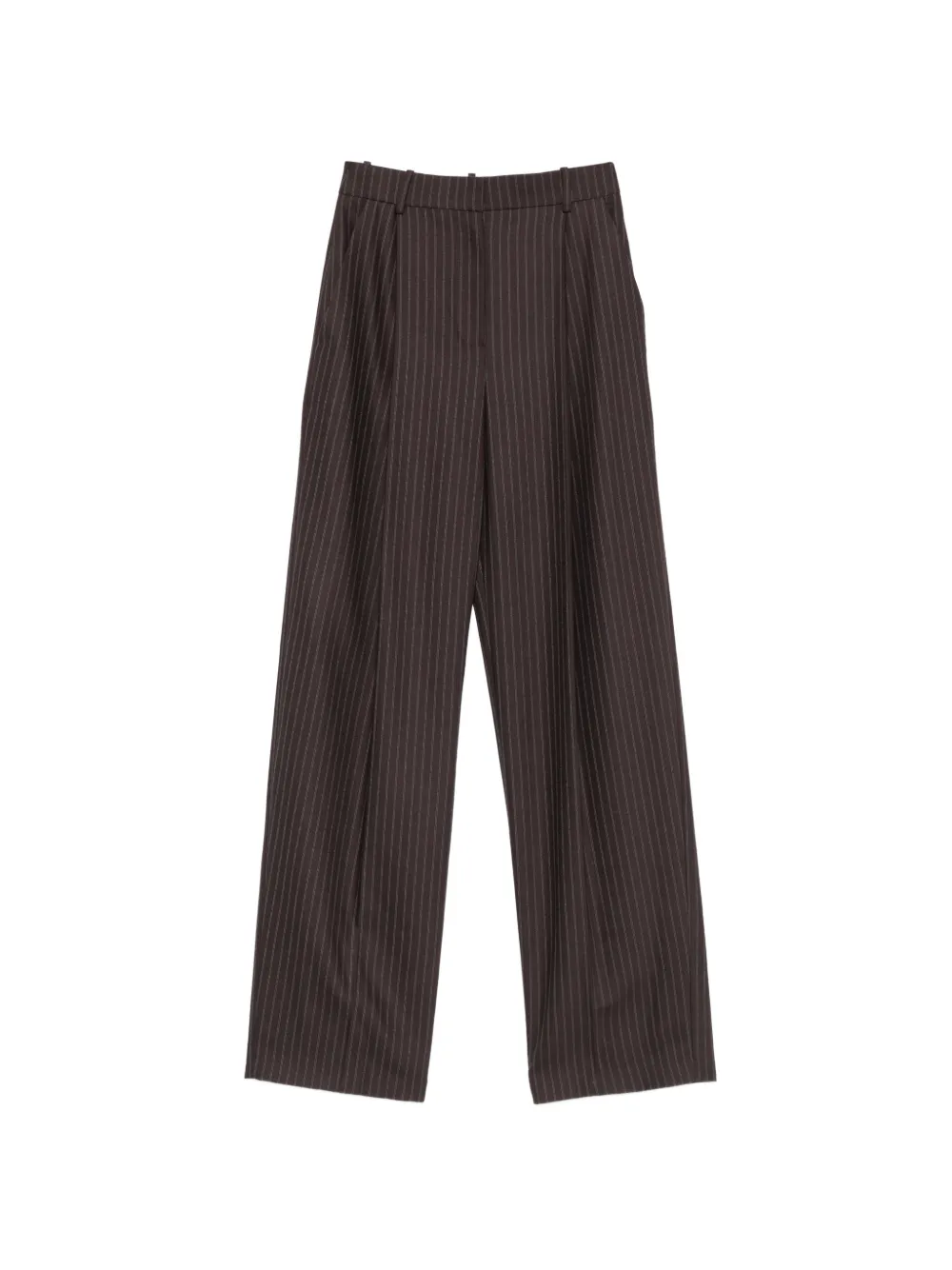 Elisabetta Franchi pinstripe-print wide-leg trousers