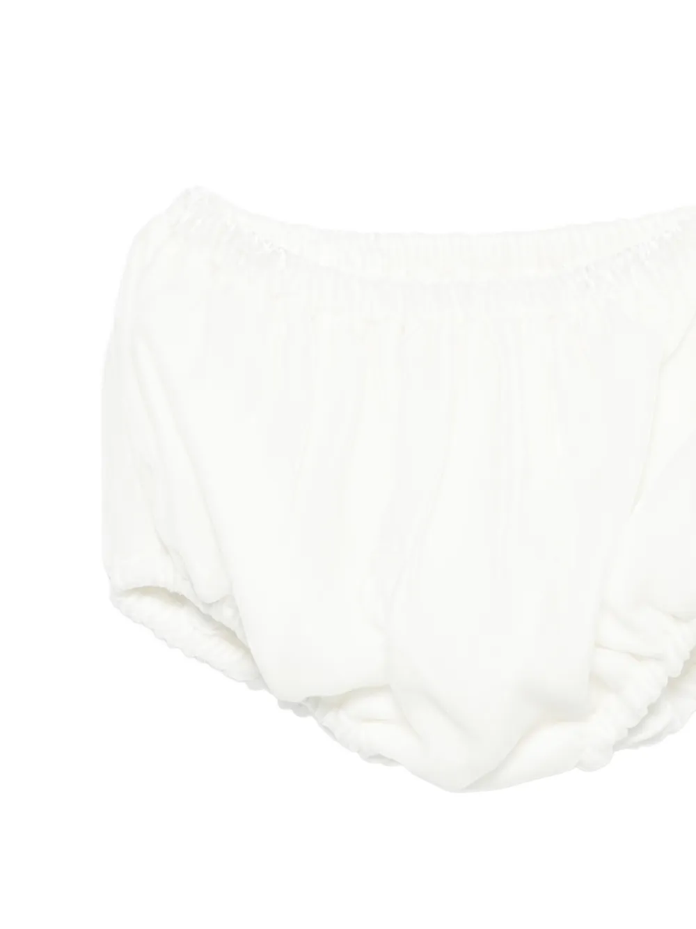 La Stupenderia Elisabetta set met bloomer en jurk Wit