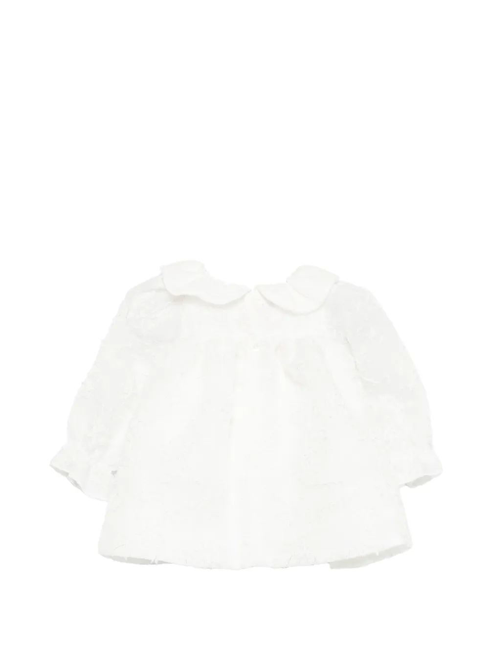 La Stupenderia Elisabetta set met bloomer en jurk Wit