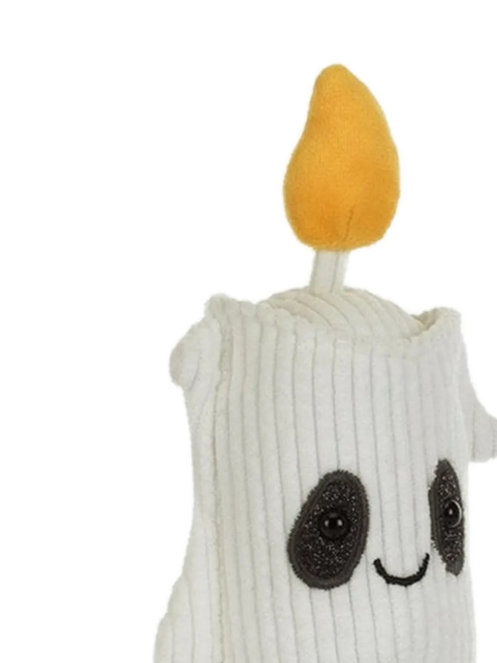 Jellycat Amuseables Flickerty kaars knuffel Wit