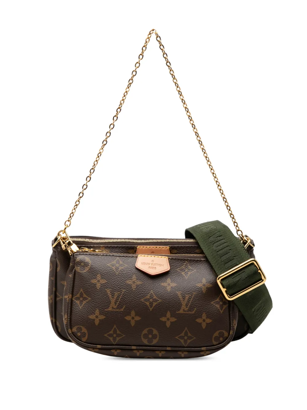 Louis Vuitton Pre-Owned 2020 Monogram Multi Pochette Accessoires satchel - Marrone