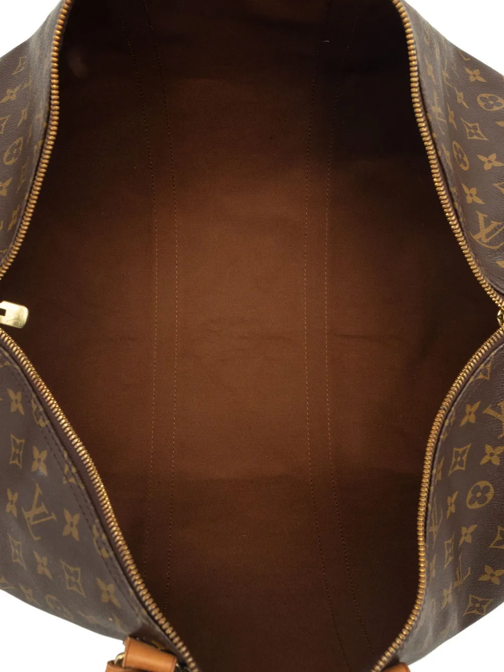 Louis Vuitton Pre-Owned 1995 Keepall 55 reistas met monogram Bruin