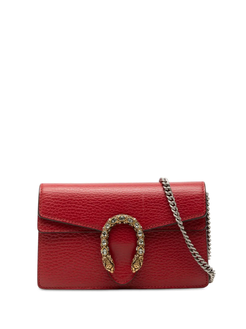 Gucci Pre-Owned 2000-2015 Mini Calfskin Dionysus crossbody bag - Rosso
