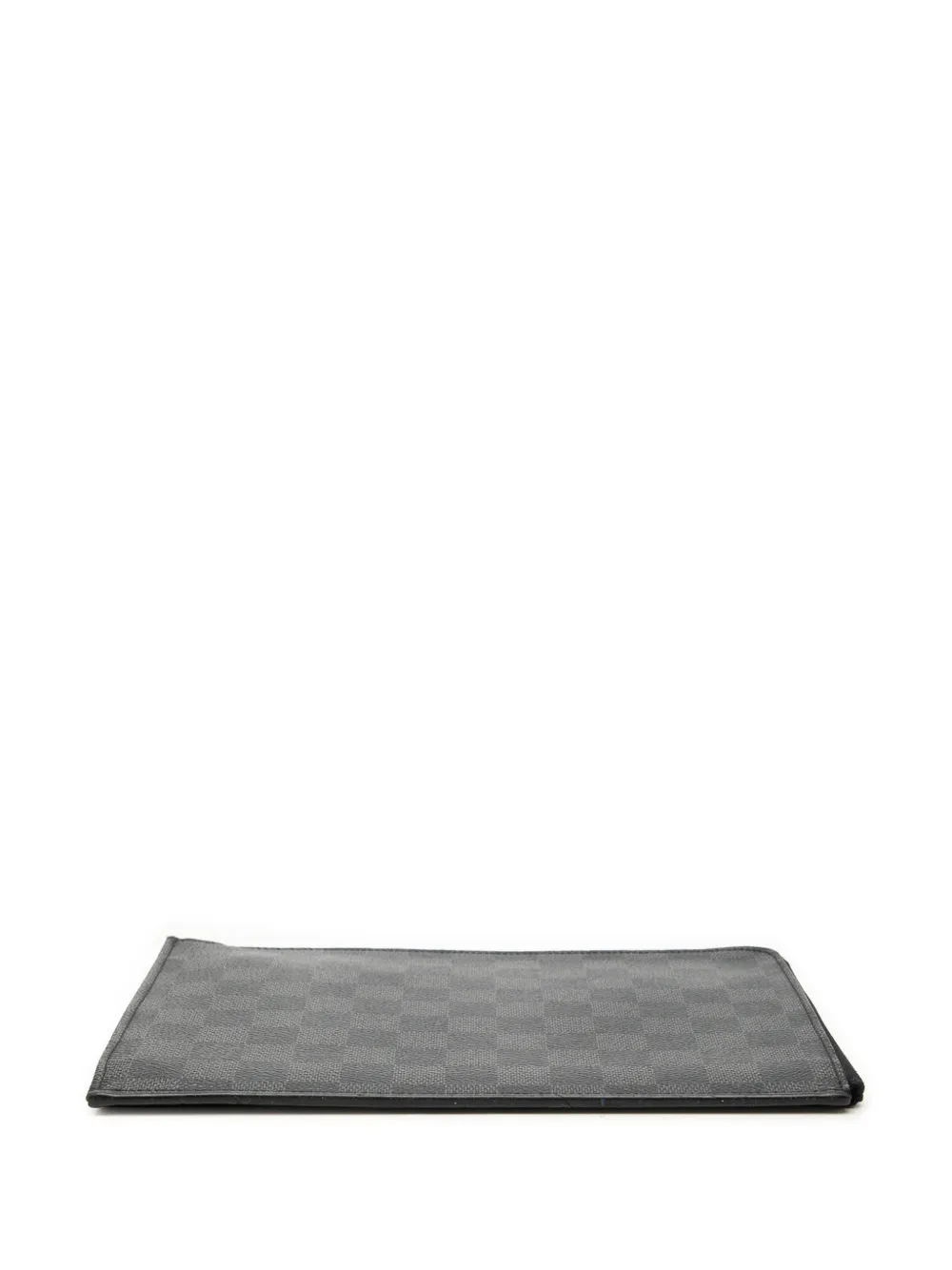 Louis Vuitton Pre-Owned 2017 Damier Graphite Pochette Jour PM clutch Zwart