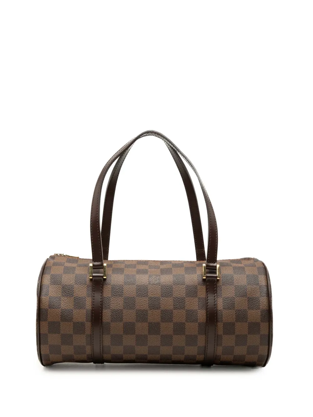 Louis Vuitton Pre-Owned Borsa a mano Papillon 30 in tela Damier Ebène 2005 - Marrone