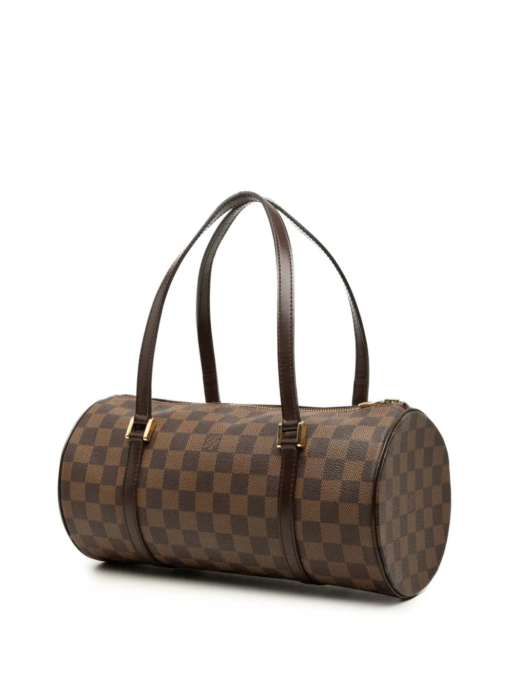 Louis Vuitton Pre-Owned 2005 Damier Ebene Papillon 30 handtas Bruin