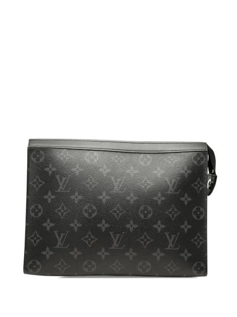 Louis Vuitton Pre-Owned 2020 Monogram Eclipse Pochette Voyage MM clutch bag