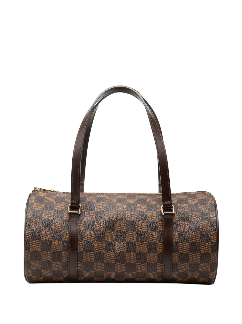 Louis Vuitton Pre-Owned Borsa a mano Papillon 30 in tela Damier Ebène 2006 - Marrone