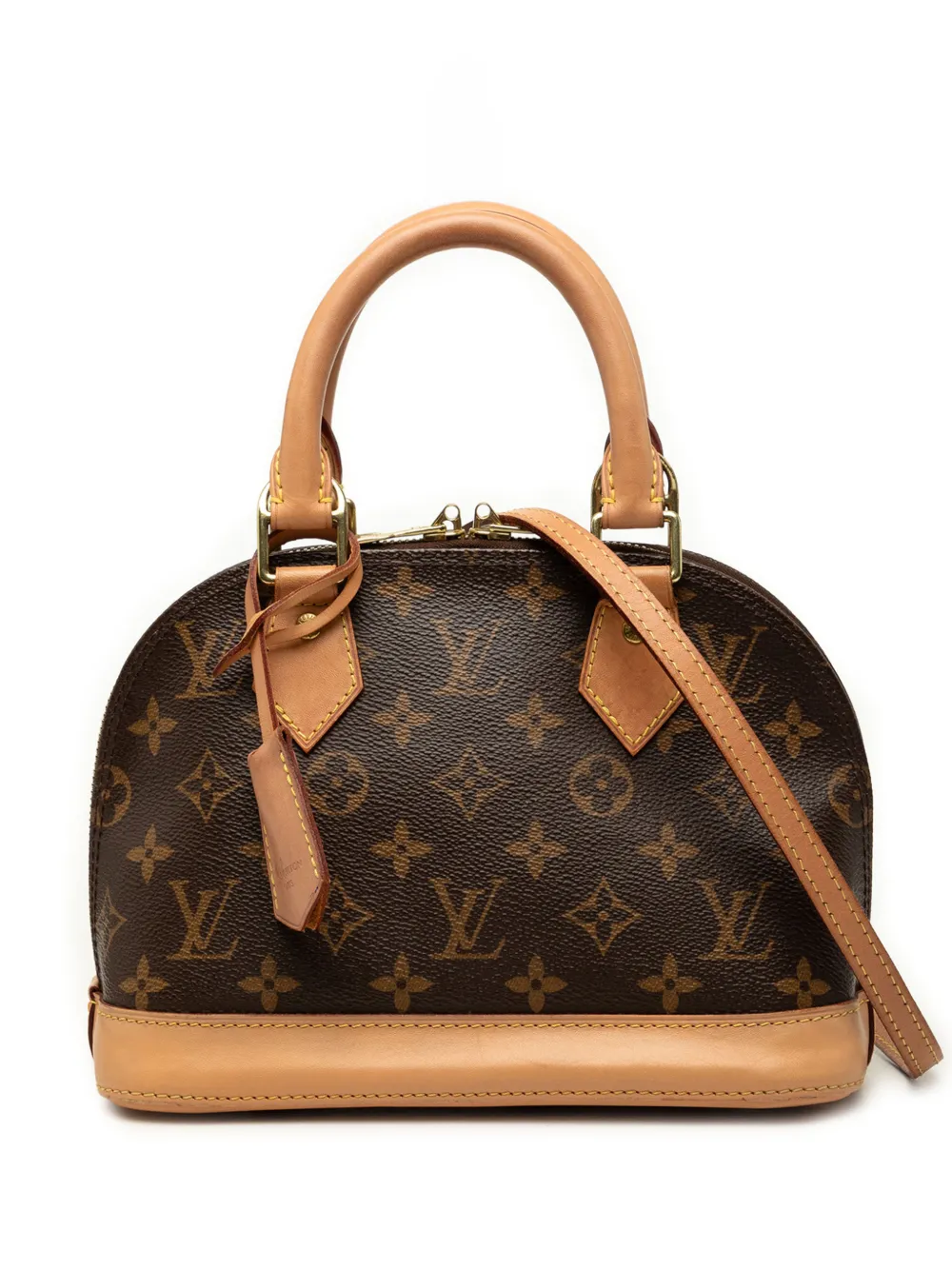 Louis Vuitton Pre-Owned 2019 Monogram Alma BB satchel - Brown