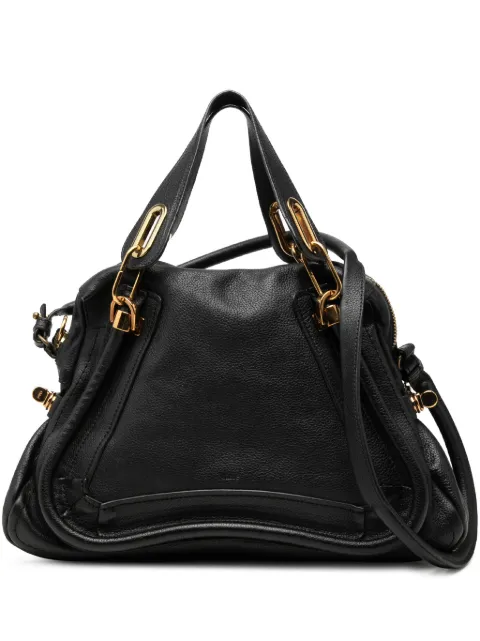 Chloé Pre-Owned 2011 Medium Pebbled Leather Paraty satchel
