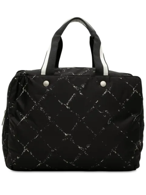 CHANEL Pre-Owned 1997-1999 Old Travel Line Nylon handbag