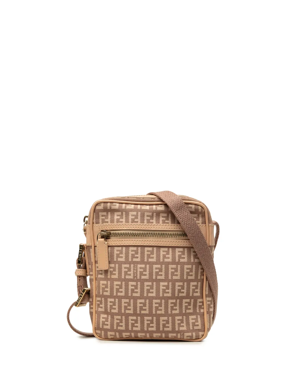 Fendi Pre-Owned 2000-2010 Zucchino Canvas crossbody bag - Toni neutri