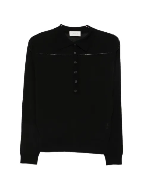 VICOLO long-sleeve polo sweater