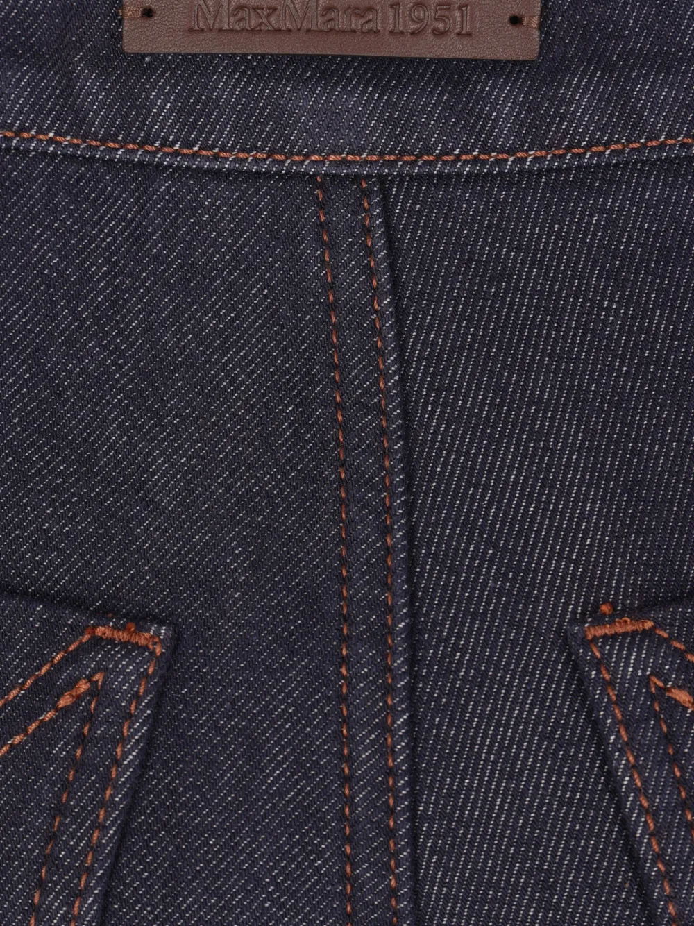 Max Mara Jeans met wijde pijpen Blauw