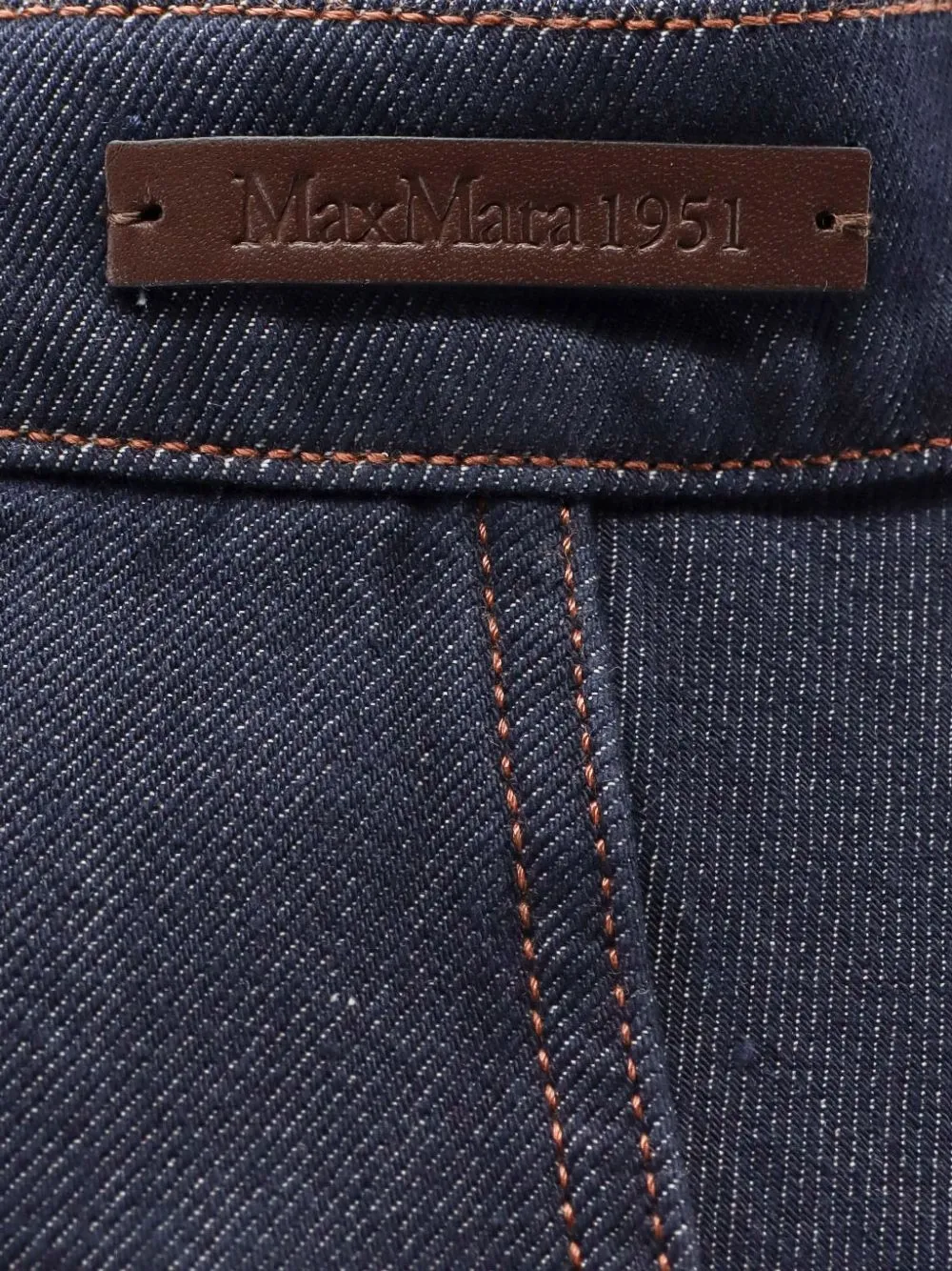 Max Mara Jeans met wijde pijpen Blauw