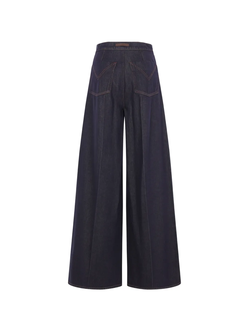 Max Mara Jeans met wijde pijpen Blauw