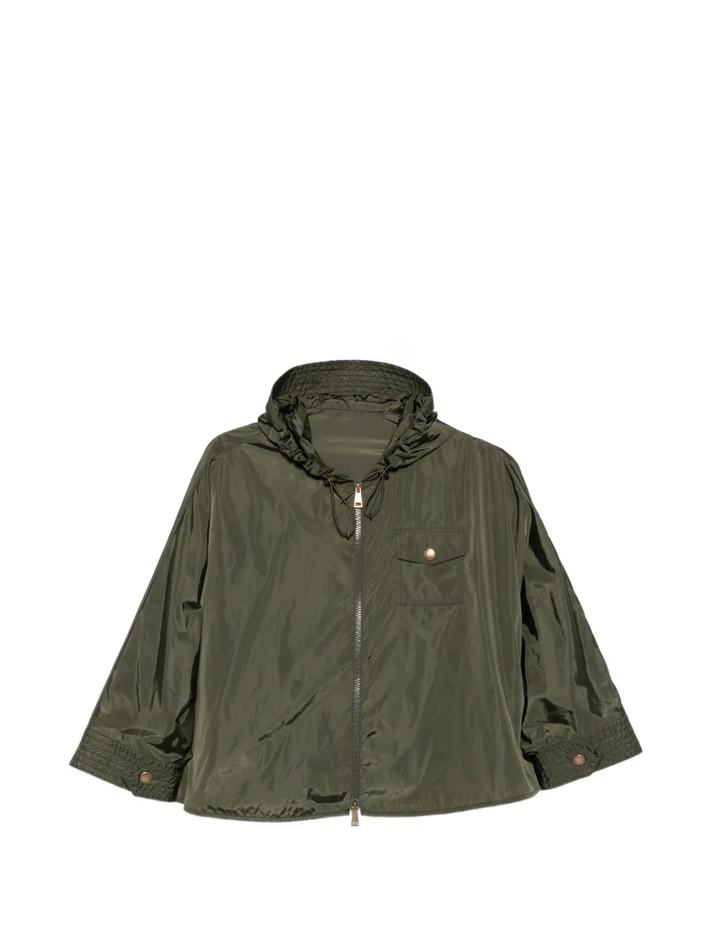 Moncler Jack met capuchon Groen