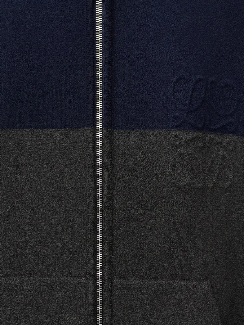 LOEWE Anagram trui met colourblocking Grijs
