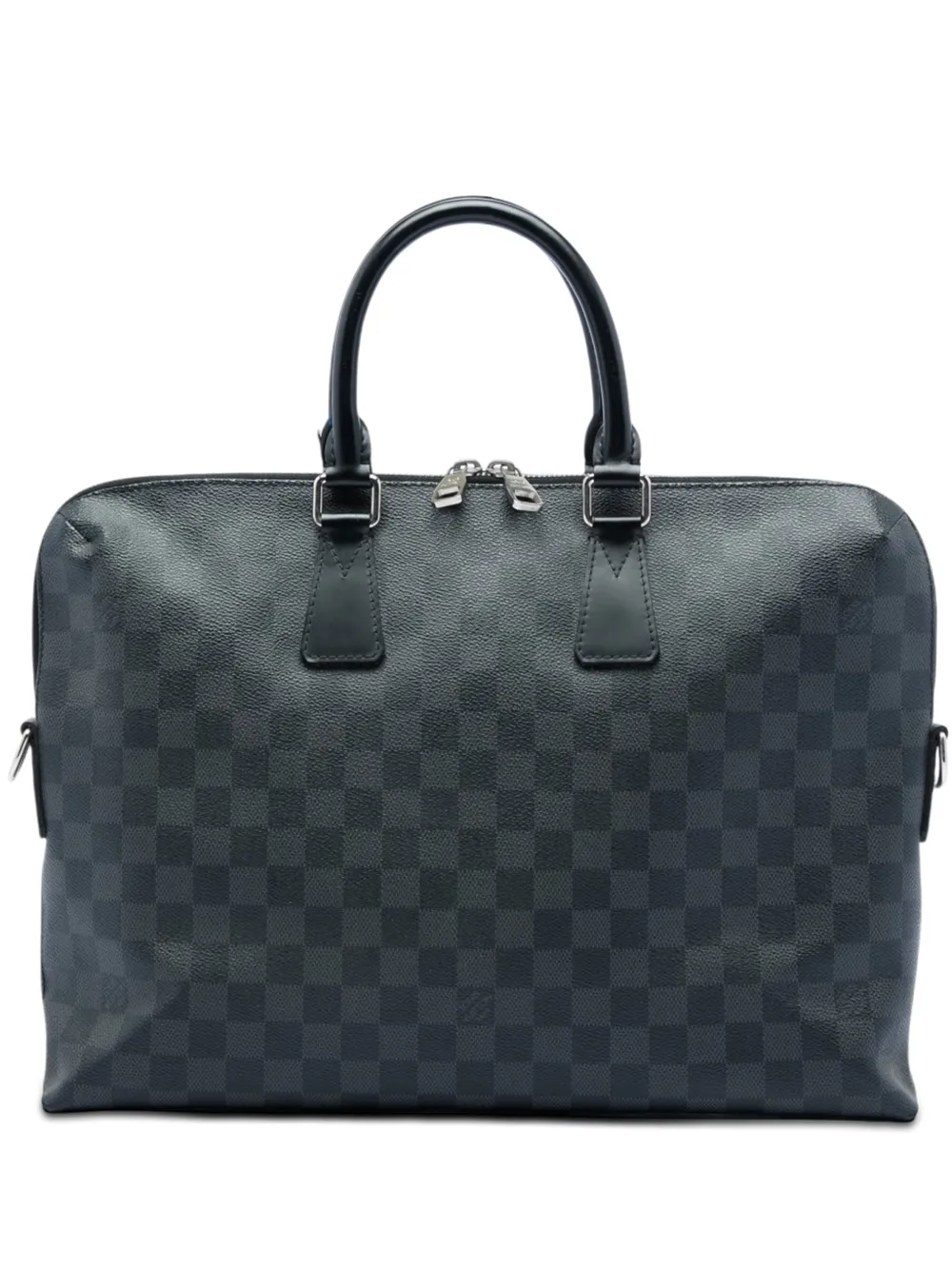 Louis Vuitton Pre-Owned 2014 Damier Graphite Porte Documents Jour business bag - Nero