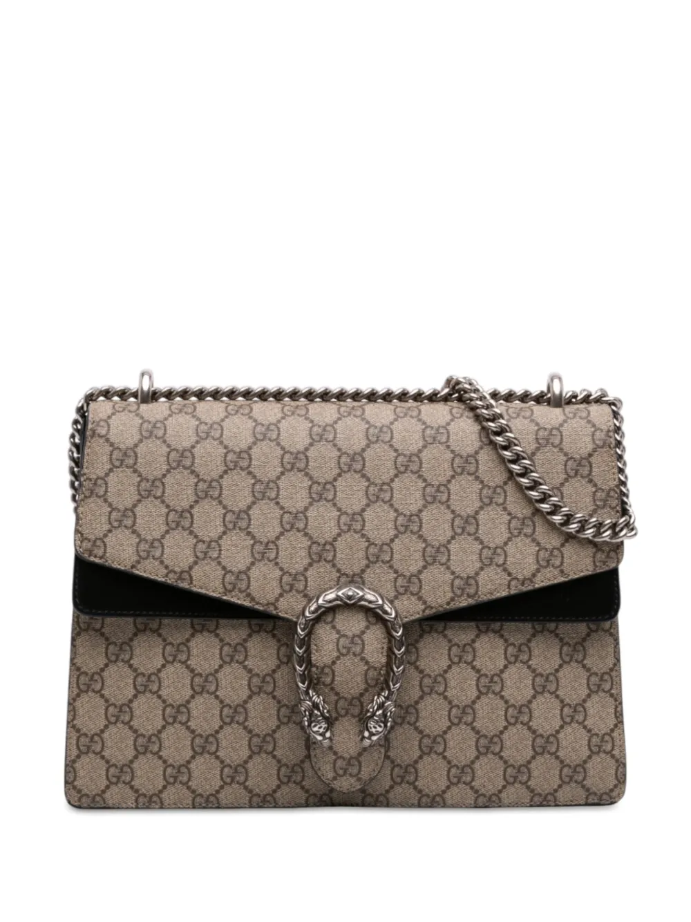 Gucci Pre-Owned 2016-2026 Medium GG Supreme Dionysus shoulder bag - Toni neutri