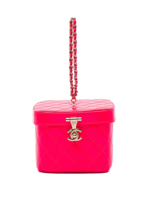 CHANEL Pre-Owned lille quiltet CC vanity-taske fra 2016-2017