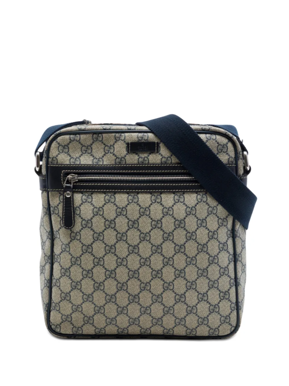Gucci Pre-Owned Borsa a tracolla in tessuto GG Supreme 2000-2015 - Toni neutri